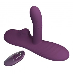 Pretty Love - Nodding Heating Bead Thrusting Vibrator (Wireless Remote - Chargeable)